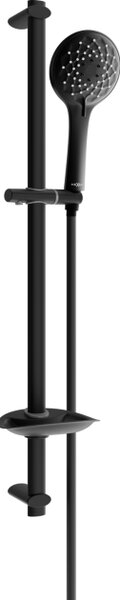 Mexen DB74 set doccia scorrevole, nero - 785744584-70