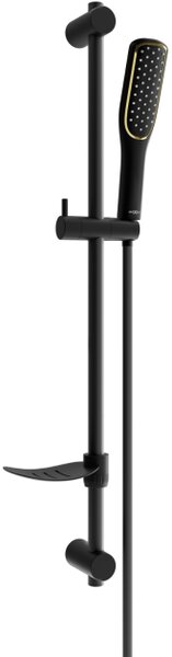 Mexen DF49 set doccia scorrevole, nero - 785494582-75
