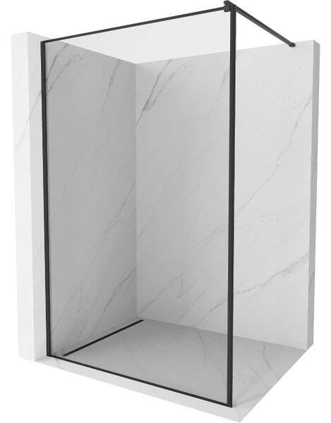 Mexen Kioto parete doccia Walk-in 60 x 200 cm, cornice nera 8 mm, nero - 800-060-101-70-70