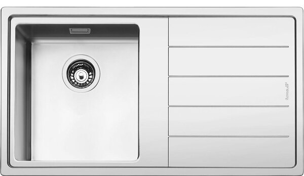Lavello da incasso Smeg a 1 vasca Mira LFT861D 87 cm