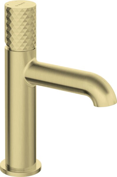 Deante Rubinetto per lavabo Oro Spazzolato, Ottone, Eco Design