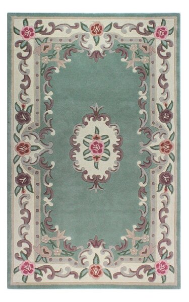Tappeto in lana verde 75x150 cm Aubusson - Flair Rugs