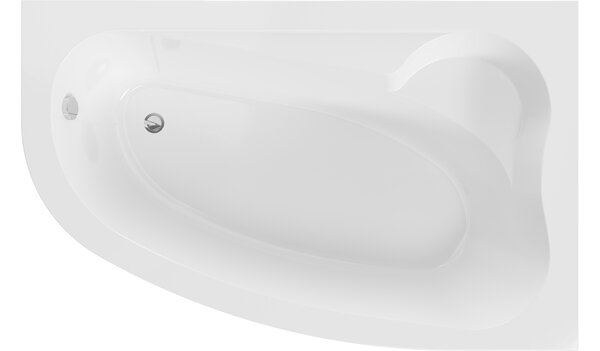 Mexen Westa vasca da bagno angolare destra 160 x 100 cm, bianca - 560116010002