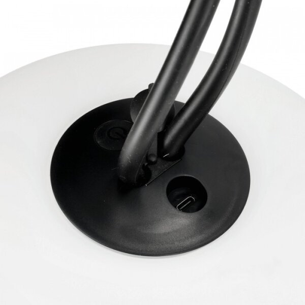 Lampada da esterno ricaricabile dimmerabile LED VENEZIA LED/1,5W/5V 2500K IP54 2600mAh nero