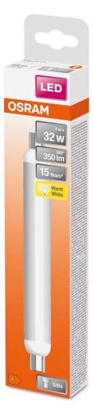 Tubo LED LINE S15s/4W/230V 2700K - Osram