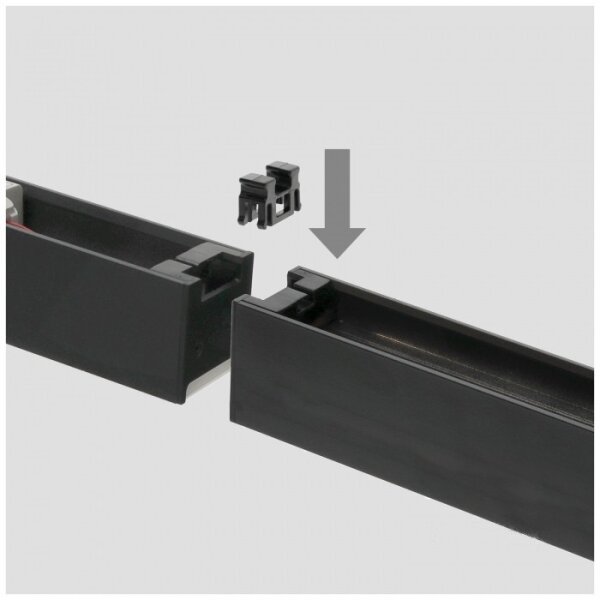 Plafoniera/sospensione LED KOLINE LED/40W/230V 3000/4000/6500K 120cm nero