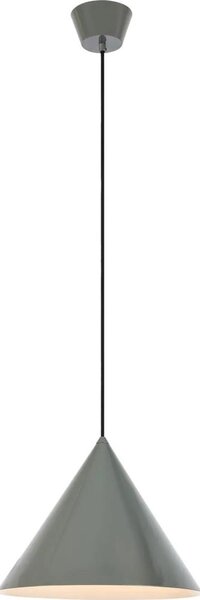 Markslöjd 109162 - Lampada a sospensione su cavo TIP 1xE27/60W/230V, grigio
