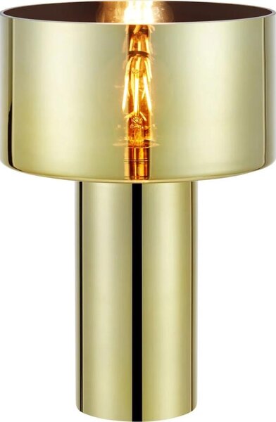 Markslöjd 109145 - Lampada da tavolo CORIN 1xE27/60W/230V dorata