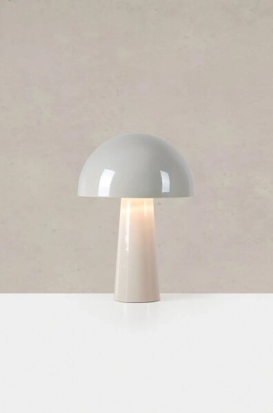 Markslöjd 108993 - Lampada da tavolo MANTAR 1xE14/40W/230V grigia