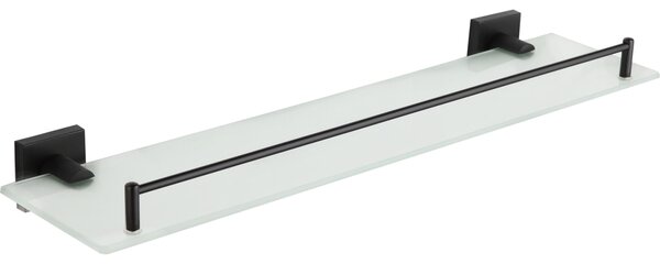 Mexen Rufo mensola sospesa in vetro, nera - 7050937-70