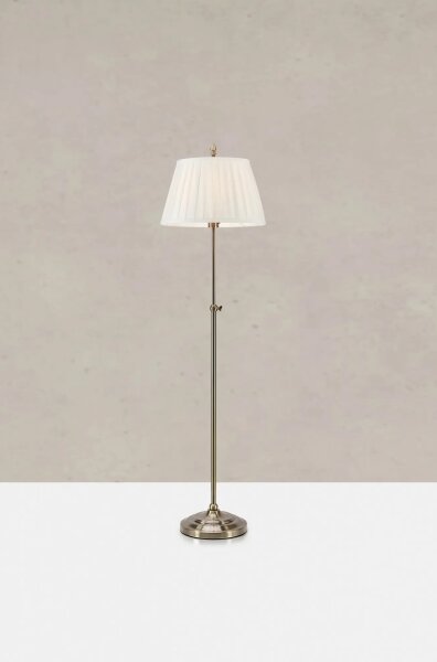 Markslöjd 108972 - Lampada da terra OXFORD 1xE14/40W/230V bianco/ottone