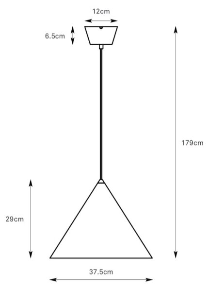 Markslöjd 109162 - Lampada a sospensione su cavo TIP 1xE27/60W/230V, grigio