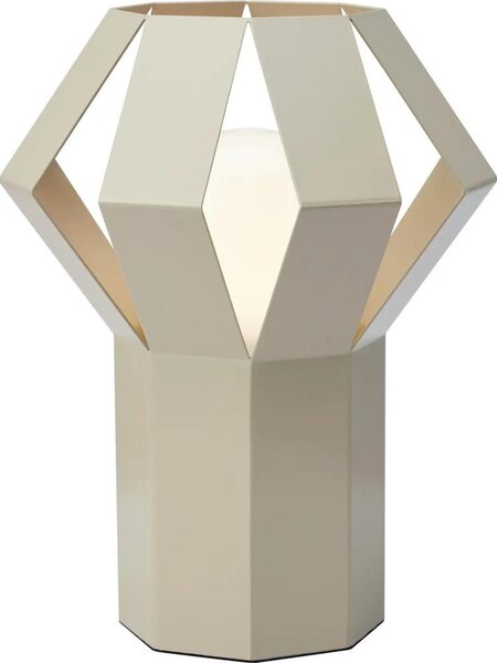 Markslöjd 109147 - Lampada da tavolo OCTA 1xE27/60W/230V crema