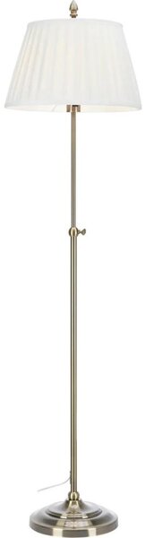 Markslöjd 108972 - Lampada da terra OXFORD 1xE14/40W/230V bianco/ottone