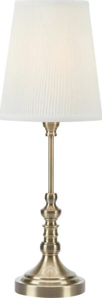 Markslöjd 108970 - Lampada da tavolo NOBLE 1xE14/40W/230V 66 cm bianco/ottone