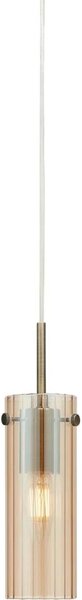 Markslöjd 109015 - Lampada a sospensione con cavo TIBIA 1xE14/40W/230V beige fumé/ottone