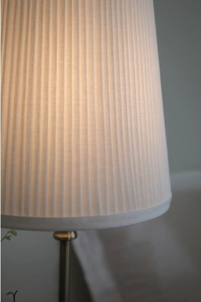 Markslöjd 108969 - Lampada da tavolo NOBLE 1xE14/40W/230V 56 cm bianco/ottone