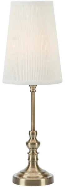 Markslöjd 108969 - Lampada da tavolo NOBLE 1xE14/40W/230V 56 cm bianco/ottone