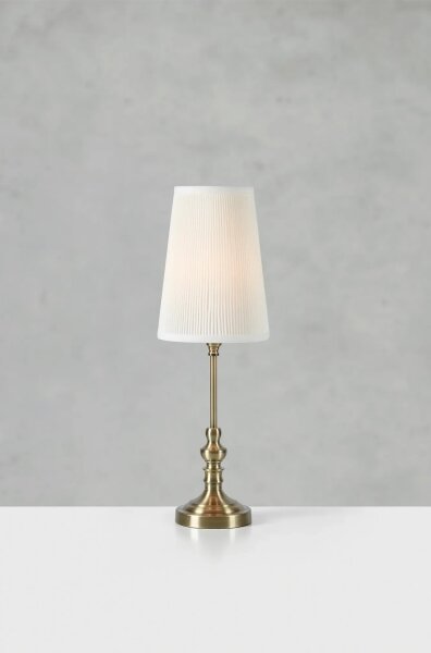 Markslöjd 108969 - Lampada da tavolo NOBLE 1xE14/40W/230V 56 cm bianco/ottone
