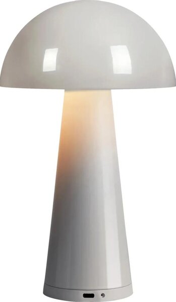 Markslöjd 108950 - Lampada ricaricabile dimmerabile a LED FUNGI LED/1,5W/2000 mAh IP44 grigia