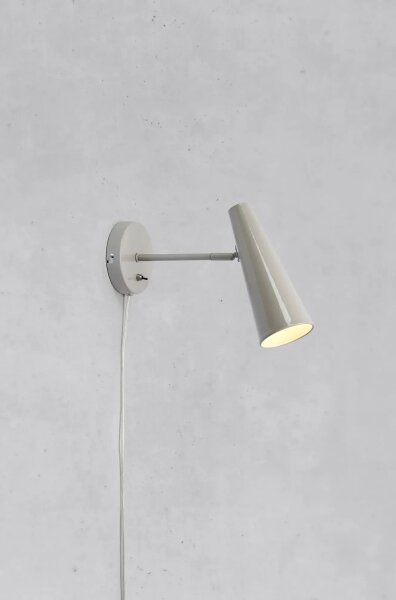 Markslöjd 108992 - Applique da parete PEAK 1xE14/40W/230V grigio