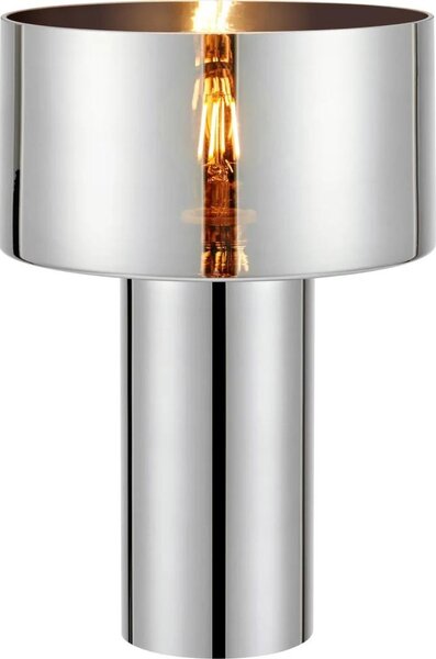 Markslöjd 109144 - Lampada da tavolo CORIN 1xE27/60W/230V cromo lucido