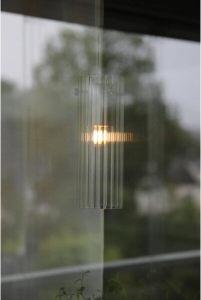 Markslöjd 109013 - Lampadario sospeso a cavo TIBIA 1xE14/40W/230V trasparente/ottone