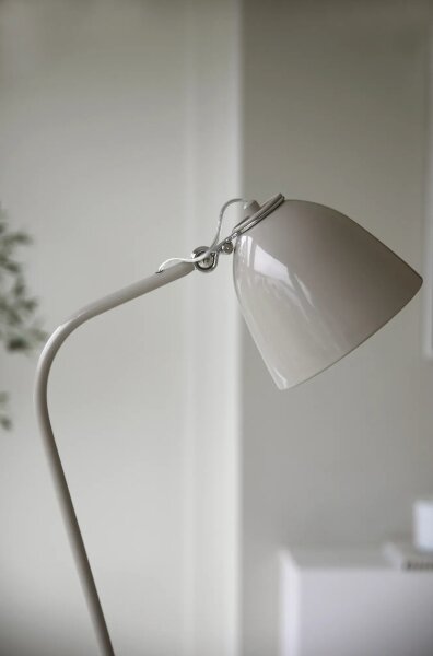 Markslöjd 108966 - Lampada da terra TILT 1xE27/60W/230V grigia