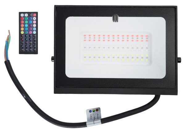 Aigostar - Proiettore LED RGB dimmerabile LED/50W/230V IP65 + telecomando