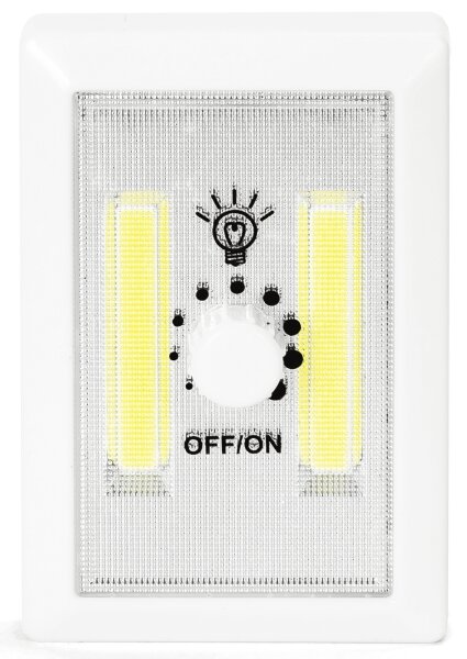 Aigostar - Lampada notturna portatile a LED, 3x AAA, 6500K