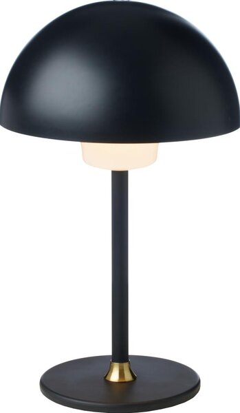 Halo Design 747573 - Lampada LED ricaricabile e dimmerabile MOON LIGHT LED/2,7W/2600 mAh nera