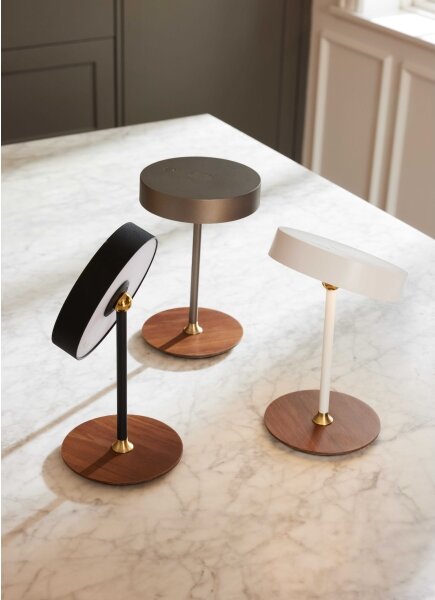 Halo Design 745777-LED Lampada ricaricabile dimmerabile ON THE MOVE LED/2,5W/4000 mAh nero/legno