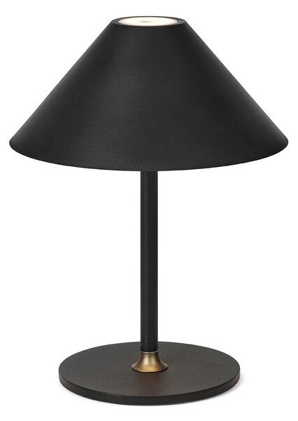 Halo Design 800803 - Lampada da tavolo ricaricabile dimmerabile HYGGE LED/3W/4000 mAh IP54 nero