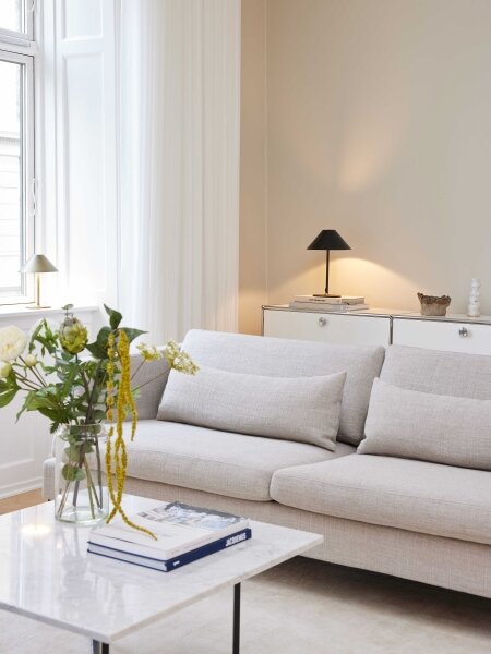 Halo Design 800803 - Lampada da tavolo ricaricabile dimmerabile HYGGE LED/3W/4000 mAh IP54 nero