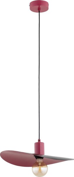 Lampadario a sospensione con cavo SAVANA 1xE27/15W/230V nero/rosso