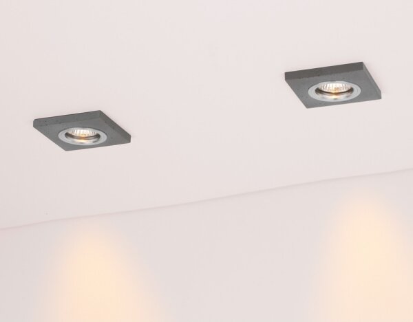 Spot-Light 2515136 - Faretto LED VITAR 1xGU10/5W/230V cemento
