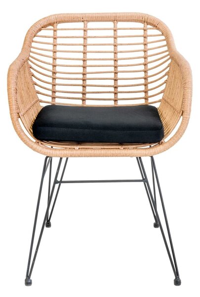 Set di 2 sedie da giardino in rattan artificiale Trieste - House Nordic