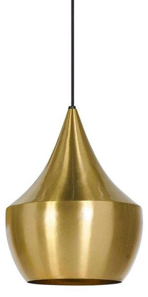 Tom Dixon - Beat Light Fat LED Lampada a Sospensione Brushed Brass