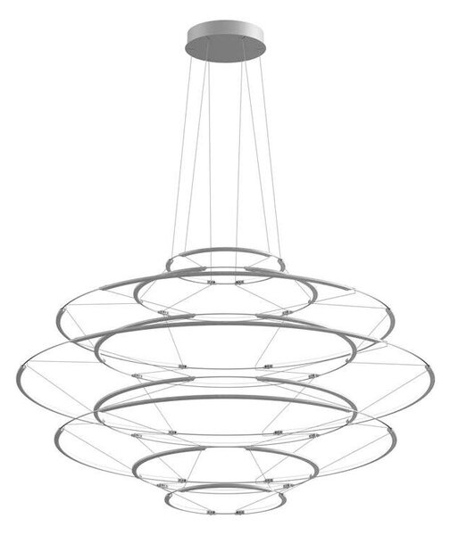 Nemo Lighting - Drop 9 Lampada a Sospensione Satin Silver Nemo Lighting