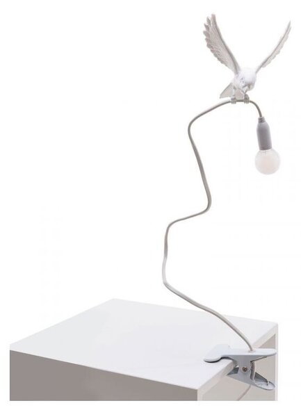 Seletti - Sparrow Landing Lampada con Morsetto White