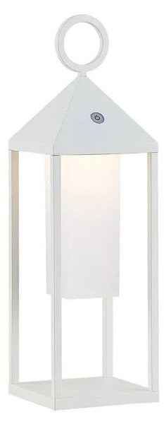 Lucande - Miluma Lampada LED Portatile da Esterno H54 Bianco