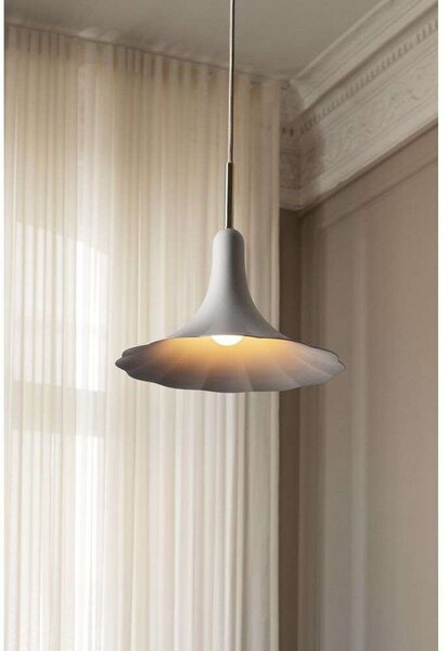 Nuura - Petalii 1 Lampada a Sospensione Small White/Polished Brass Nuura