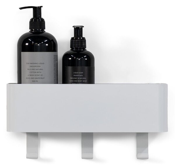 Mensola da bagno da parete bianca in acciaio Multi – Spinder Design