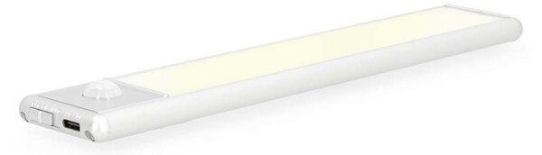 Nedis LCRM01WT - Illuminazione per armadi a LED ricaricabile con sensore LED/1W/1100 mAh 3000K