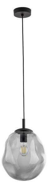 Lampada a sospensione in vetro Sol TK Lighting, dimmerabile, Alluminio / Grigio / Zincato, Soggiorno / Sala da pranzo, Vetro, Moderno, Lampada a sospensione