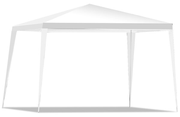 Costway Tendone da esterno 3x3m con gambe rinforzate picchetti corde per vento, Gazebo robusto per feste e matrimoni