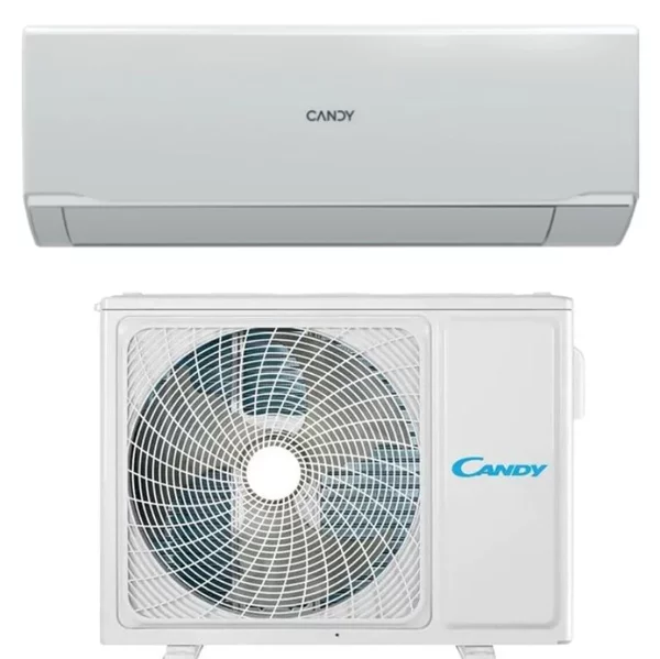Candy Climatizzatore 9000 Btu Inverter Monosplit Condizionatore con Pompa di Calore Classe A++/A+ Wi-Fi (Unit Interna + Unit Esterna) - CY-09RAIN