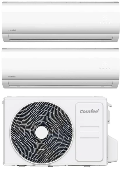 Comfee Climatizzatore Dual Split Inverter 9000 + 12000 Btu Condizionatore con Pompa di Calore Classe A++/A+ (Unit Interna + Unit Esterna ) - CF-C