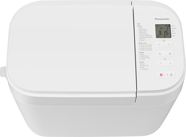 Panasonic Macchina Pane Potenza 550 watt Capacit 1.1 kg 21 Programmi automatici colore Bianco - SD-B2510WXE