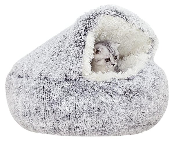 Omgoods - Cuccia a forma di ciambella per gatti e cani, ideale per cuccioli